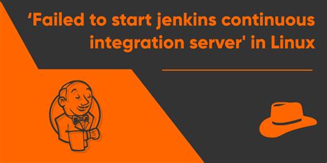 list&39; sudo apt update sudo apt install jenkins. . Failed to start jenkins continuous integration server linux